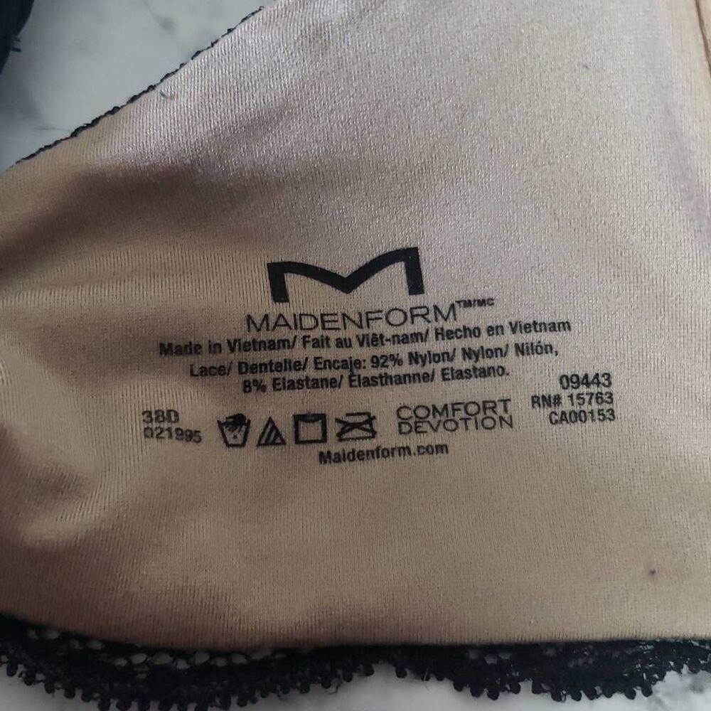 Made In Form‎ Laced Bra 38D - Picture 10 of 12